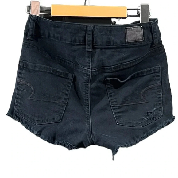 American Eagle Jean shorts size 0, distressed style - Picture 5 of 9